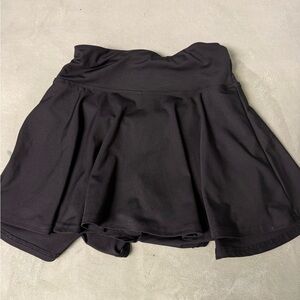 Black Athletic Skort